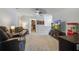 Entertainment area featuring a media setup with recliners, a bar, and a popcorn machine at 349 Long Pier St, Summerville, SC 29486