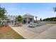Charming community picnic area with tables near pool, offers a relaxing space for outdoor dining at 349 Long Pier St, Summerville, SC 29486