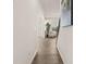 Hallway showing the entrance to a sunny living space with neutral walls and wood-look floors at 433 Thoroughbred Dr, Moncks Corner, SC 29461
