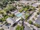 Stunning aerial view of the neighborhood pool and surrounding community amenities amidst lush greenery at 4429 Avery Ave, North Charleston, SC 29405