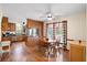 Bright dining area with hardwood floors and natural light offers a cozy space for meals at 449 Mary Lou Ln, Moncks Corner, SC 29461