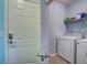 Functional laundry room with modern washer and dryer units for convenient laundry care at 45 Sycamore Ave # 1532, Charleston, SC 29407