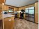 Kitchen with stainless steel appliances and light wood cabinets at 5354 Ceva Dr, Hollywood, SC 29449