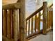 Loft featuring log railing with views of the floor below at 5354 Ceva Dr, Hollywood, SC 29449