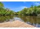 Private dock featuring a serene waterfront view at 5653 Wire Rd, Branchville, SC 29432