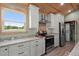 Well-equipped kitchen featuring stainless steel appliances and ample counter space at 5653 Wire Rd, Branchville, SC 29432