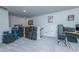 Spacious bonus room featuring musical instruments, neutral carpet, and ample space for hobbies or recreation at 6176 Wilkes Pond Dr, Hollywood, SC 29449