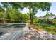 Beautiful backyard pool with lounge chairs and large wooden deck great for outdoor entertaining at 679 Clearview Dr, Charleston, SC 29412