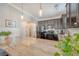 Stylish kitchen featuring granite counters, stainless steel appliances, and modern lighting creates a focal point at 7414 Purser Ln, Hanahan, SC 29410