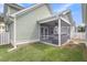 Green backyard featuring a cozy screened-in porch perfect for relaxing at 81 Crossandra Ave, Summerville, SC 29483