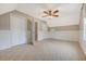 Spacious bedroom with carpet floors, ample closet space and a ceiling fan at 102 Bristol Ln, Goose Creek, SC 29445