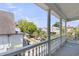 Relaxing view from the porch looking out to the neighborhood at 103 Fishburne St, Charleston, SC 29403