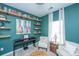 Comfortable living room featuring a music theme, built-in shelves, and natural light at 107 Tandil Ct, Summerville, SC 29483