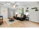 Cozy living room with a plush couch, soft rug, and stylish decor at 120 Lisa Dr, Summerville, SC 29485