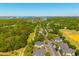 An aerial shot showcases the property's location amidst lush greenery and neighborhood amenities at 1225 Blakeway St # 1401, Charleston, SC 29492