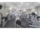 Well-equipped gym with treadmills and weight machines for a complete workout at 1300 Park West Blvd # 215, Mount Pleasant, SC 29466