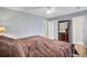 This bedroom features a dresser, bed, and closet at 137 Cotillion Cres, Summerville, SC 29483