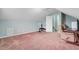 Upstairs Bonus Room with neutral color palette, plush carpeting, and access to the attic at 137 Cotillion Cres, Summerville, SC 29483