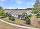 Aerial view of a private backyard with screened porch and mature landscaping at 1472 Longspur Dr, Mount Pleasant, SC 29466