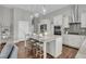 Beautiful kitchen with granite countertops, stainless steel appliances, and pendant lighting at 1472 Longspur Dr, Mount Pleasant, SC 29466