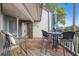 Inviting patio with outdoor seating, perfect for relaxation and entertaining on a sunny day at 1619 Live Oak Park, Johns Island, SC 29455