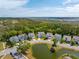 A lovely pond sits amongst these gorgeous homes that are surrounded by lush greenery and stunning nature views at 1644 Fort Palmetto Cir, Mount Pleasant, SC 29466
