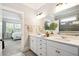 A bathroom with double vanity sink at 1644 Fort Palmetto Cir, Mount Pleasant, SC 29466