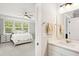 Bright bathroom with a view of the bedroom at 1644 Fort Palmetto Cir, Mount Pleasant, SC 29466