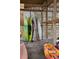 Interior view of a rack to hang Kayaks in a community storage unit at 1644 Fort Palmetto Cir, Mount Pleasant, SC 29466