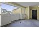 Spacious outdoor balcony offers a private entrance with a view of the surrounding neighborhood at 1735 Telfair Way, Charleston, SC 29412
