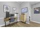 Bright home office setup with a modern desk and chair, complete with stylish decor and ample workspace at 1735 Telfair Way, Charleston, SC 29412