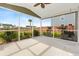 Spacious screened porch offers an outdoor relaxing space at 205 Honey Horn Dr, Summerville, SC 29486