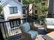 Balcony with seating area and view of trees and other properties at 22A Corinne St # 31, Charleston, SC 29403
