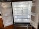 Spacious stainless steel refrigerator with french doors and adjustable shelves at 22A Corinne St # 31, Charleston, SC 29403