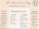 Eats of Cane Bay with local restaurants in the community at 221 Lucca Dr, Summerville, SC 29486