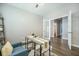 Comfortable office space featuring neutral walls, wood floors, and bright natural light at 221 Lucca Dr, Summerville, SC 29486
