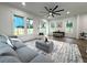 Bright and airy living room with lots of natural light, wood floors, and modern decor at 2508 Corona St, North Charleston, SC 29405