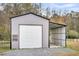 Large outbuilding with added awning gives ample storage with easy access at 255 S Railroad Ave, Ridgeville, SC 29472