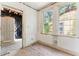 Unfinished bedroom featuring hardwood floors and natural light through the windows at 2654 Harvey Ave, North Charleston, SC 29405