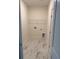Bright laundry room with shelving and marble tile flooring at 3214 Pinewood Dr, Ladson, SC 29456