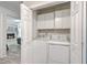 Convenient laundry room features modern washer and dryer at 3230 Landing Pkwy, North Charleston, SC 29420