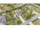 Aerial shot of a property showcasing its spacious yard and convenient location at 3319 Dunwick Dr, Johns Island, SC 29455