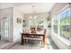 Cozy dining area with natural light from large windows at 3319 Dunwick Dr, Johns Island, SC 29455