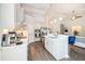 Stylish kitchen featuring stainless steel appliances and barstool seating at 3319 Dunwick Dr, Johns Island, SC 29455