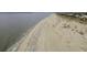 Beautiful aerial view of a sandy beach alongside calm ocean water at 3320 Myrtle St, Edisto Island, SC 29438