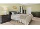 Spacious bedroom with warm tones and large windows, providing a relaxing and inviting atmosphere at 4213 Club Course Dr, North Charleston, SC 29420