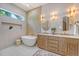 Luxurious bathroom featuring a freestanding tub, dual vanities, and modern fixtures at 422 Palm St, Mount Pleasant, SC 29464