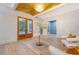 Elegant foyer featuring wood floors, double wood doors, and stylish decor at 422 Palm St, Mount Pleasant, SC 29464