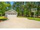 Detached garage with a basketball court and extra parking space at 474 Woodspring Rd, Mount Pleasant, SC 29466