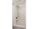 A clean tub and shower combo with adjustable shower head at 5 S Basilica Ave, Hanahan, SC 29410